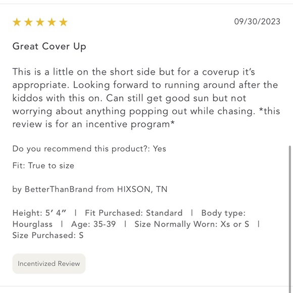 Anthropologie NWT Lillian smocked cover-up with removable straps. Sz small. - Picture 4 of 15